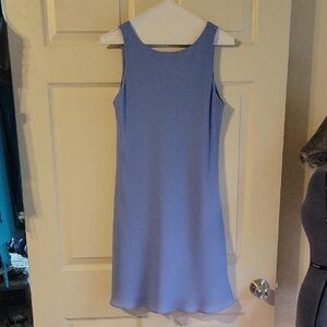 Alyn Paige Periwinkle Sleeveless Shift Mini Dress